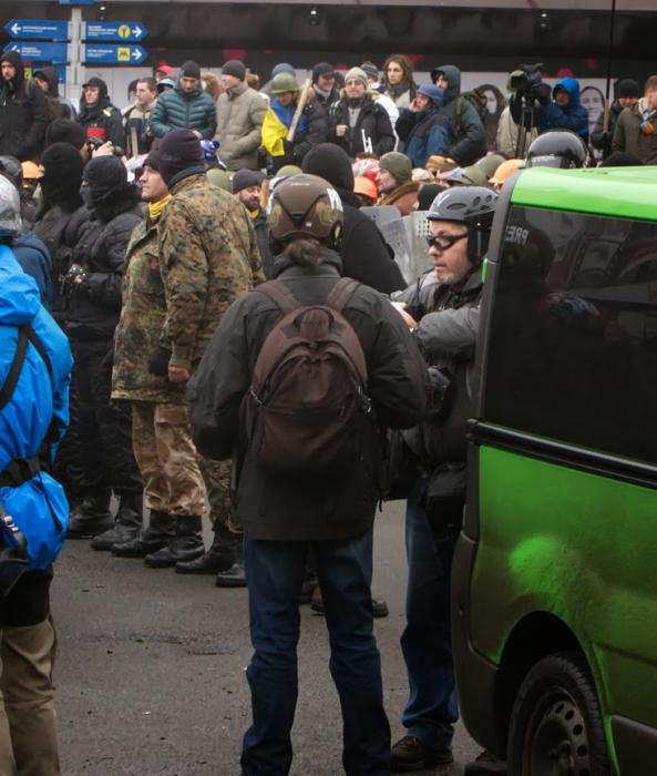 Киевляне за чистый город и против фашистов
