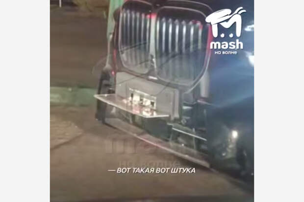 Жену российского депутата обвинили в езде на BMW с откидными номерами