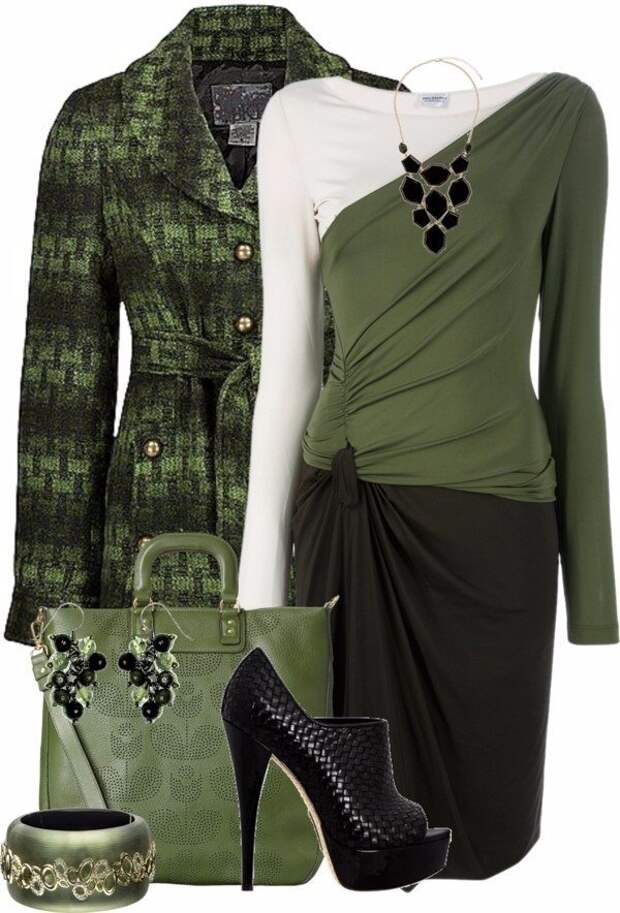 Сочетание с болотным. Платье болотного цвета. Болотно зеленый цвет сочетание в одежде. Оливковый цвет в одежде. Сочетание серого и зеленого в одежде.