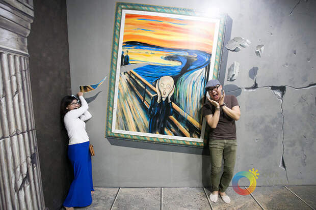 Музей 3D-искусства в Маниле искусство, музей, филиппины