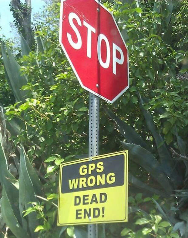 Your GPS is wrong!