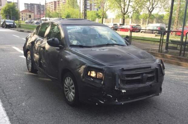 Прототип нового бюджетного седана Fiat