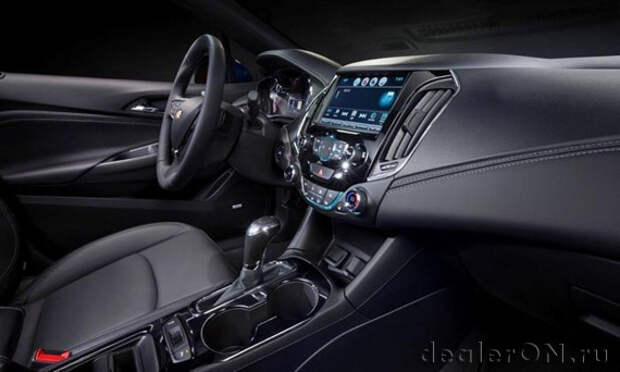 Интерьер седана Chevrolet Cruze 2016 / Шевроле Крузе 2016