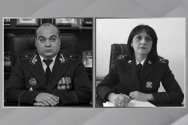 Генпрокурор республики Сергей Горенко и его заместитель Екатерина Стегленко