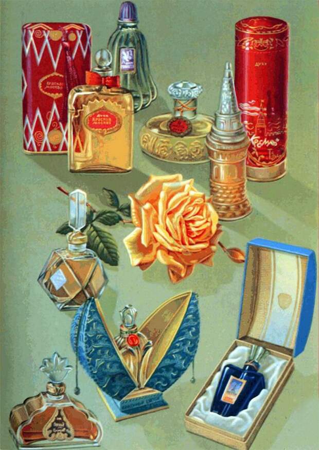 Советская парфюмерия сделано в СССР