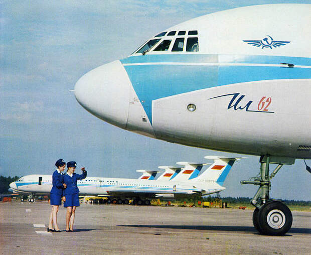 13 февраля 1966 года - первый полет серийного Ил-62