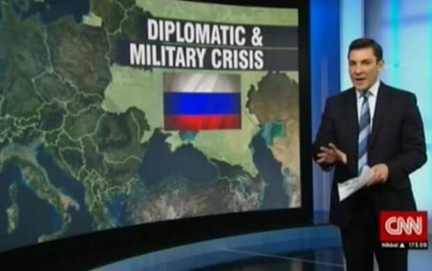 Телеканал CNN «присоединил» Украину к России