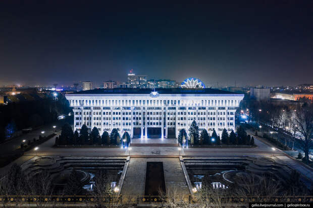 Бишкек с высоты