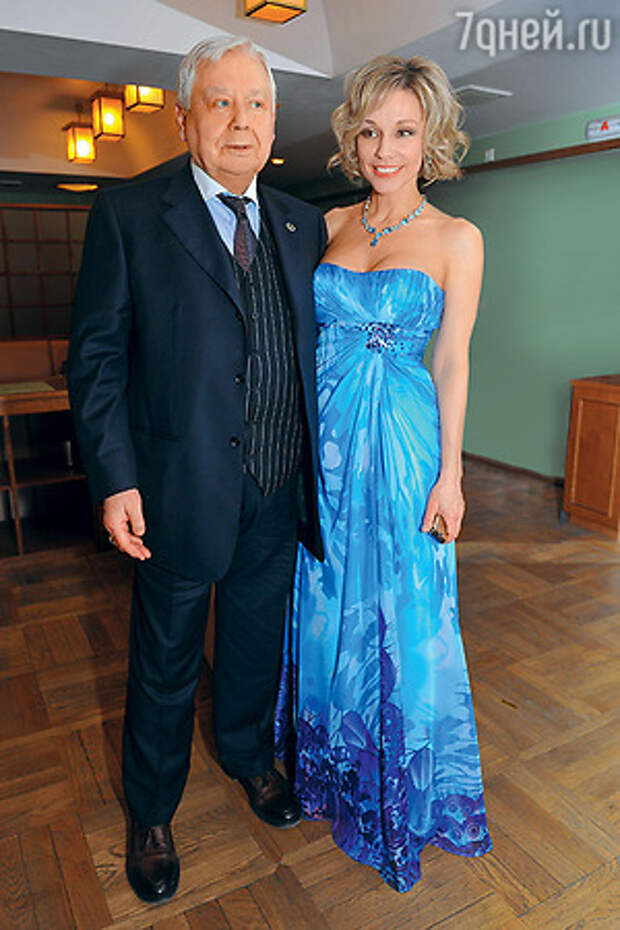 Олег Табаков и Марина Зудина. 2012 г.