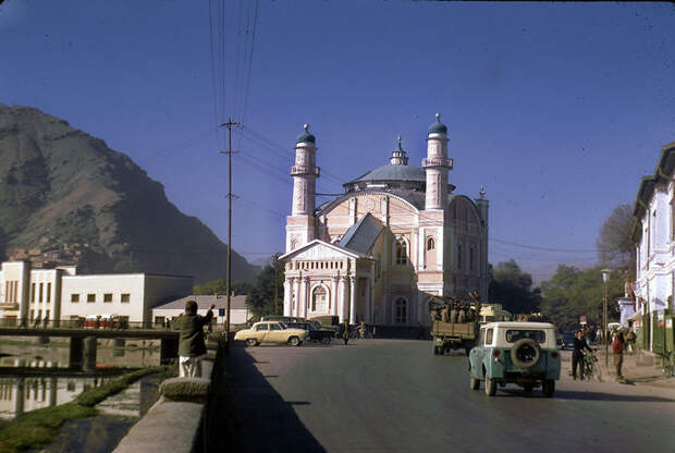 53. Главная улица афганистан, ретро, фотография