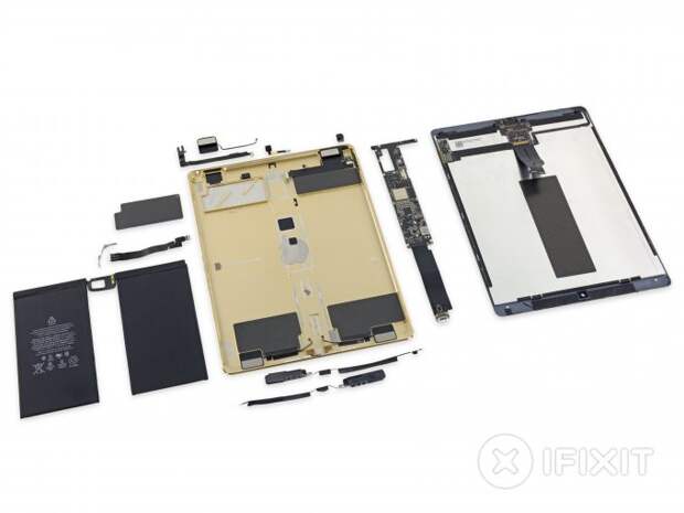 Apple iPad Pro разобрали на винтики (20 фото + видео)