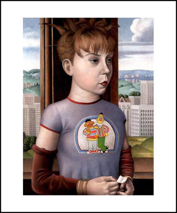 Девушка в футболке. Автор: Amy Hill. Девушка в футболке. Автор: Amy Hill.