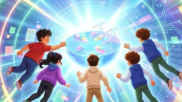 Авито запустил для школьников новый "Урок цифры" о мире больших данных