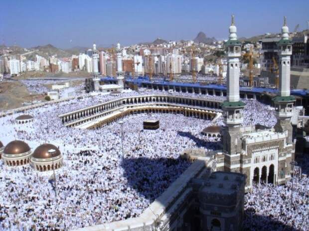 Мусульмане в Мекке во время Хаджа