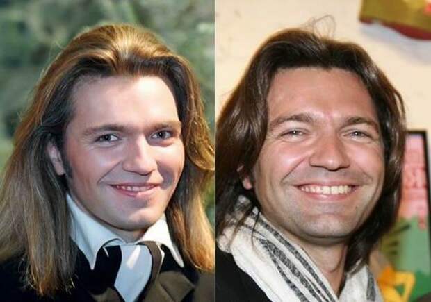 Дмитрий Маликов в 1994 году и 2009 году