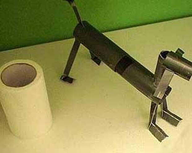 необычная подставка для бумажного полотенца
