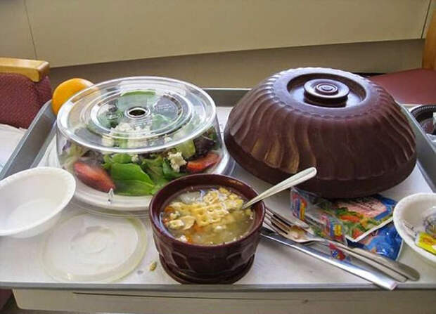 больничная еда в сша