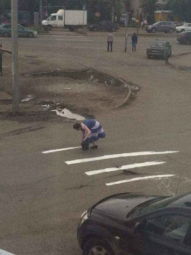 Жёсткие и позитивные автоприколы (39 фото) Жёсткие и позитивные автоприколы (39 фото)