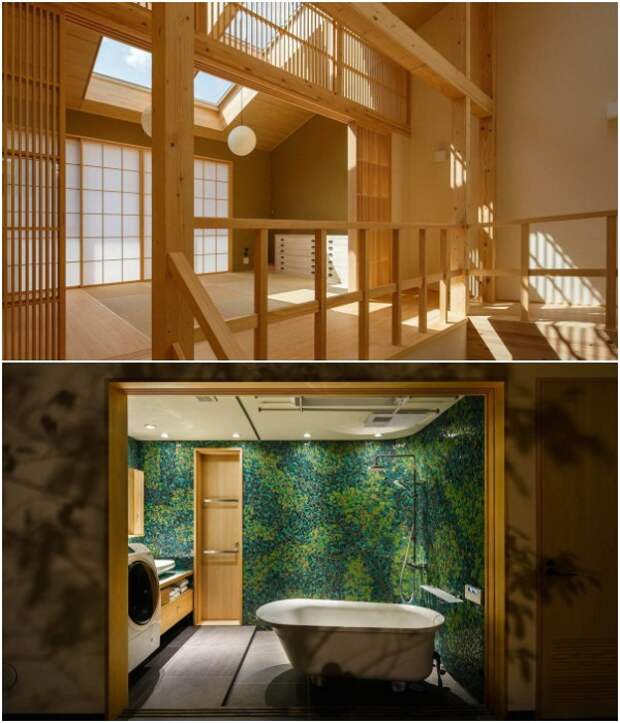 Приоритетным направлением в организации пространства стал минимализм и максимальная открытость (Киото, Япония). 