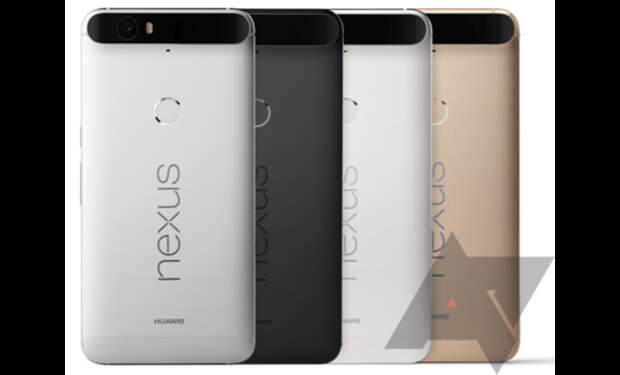 Все цвета Nexus 6P