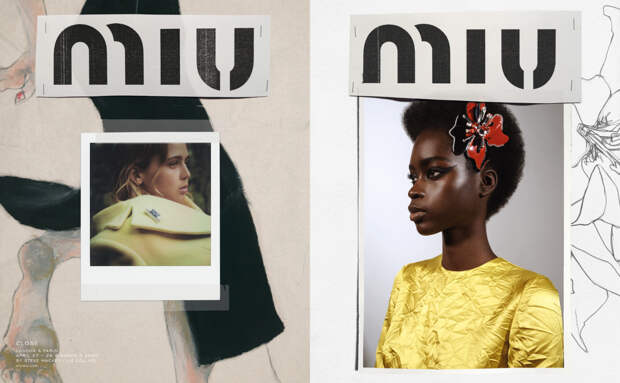 Рекламная кампания Miu Miu осень-зима 2020