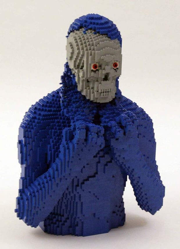 Конструктор Lego скульптура (2)