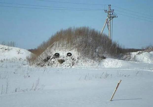 17 самых крутых снеговиков этой зимы зима, снеговик