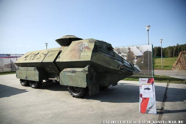 Бронетехника сирийских террористов