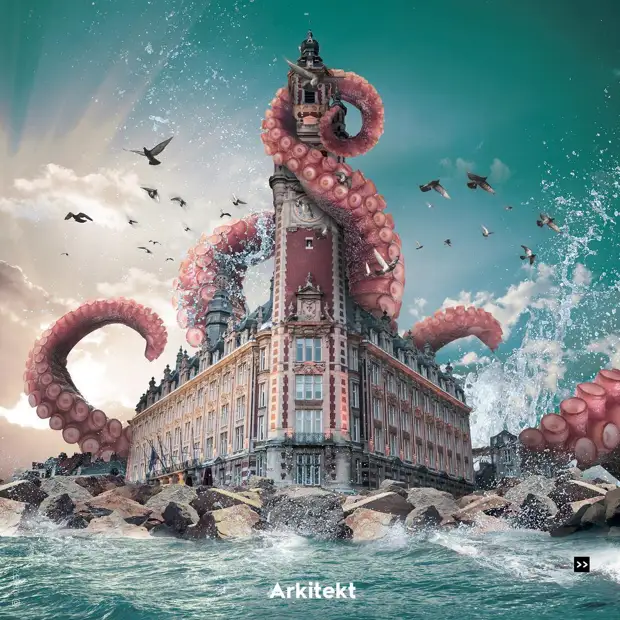 Сюрреалистические фотоманипуляции Зака Изи