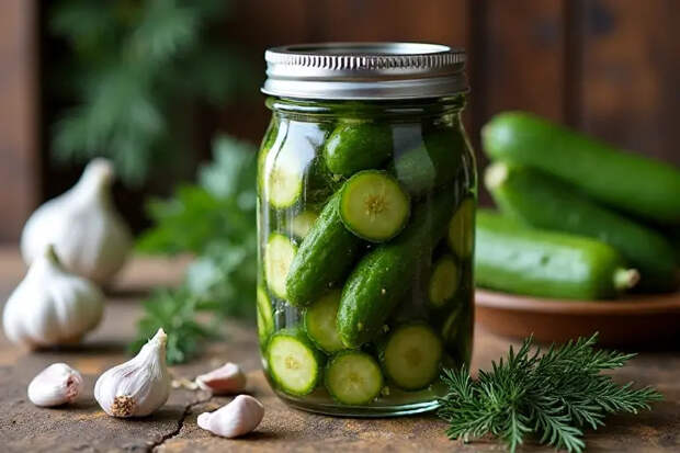 Идеальные солёные огурцы