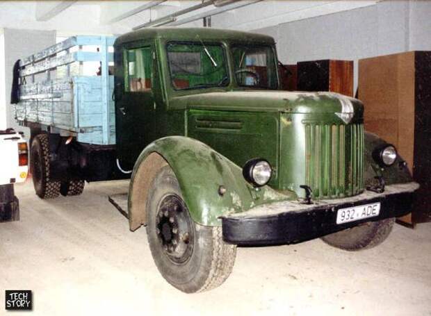 МАЗ 200 - первый большегрузный автомобиль в СССР  $200, автомобиль, большегрузный, маз, первый, ссср