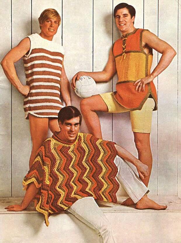 мужская мода 1970-х