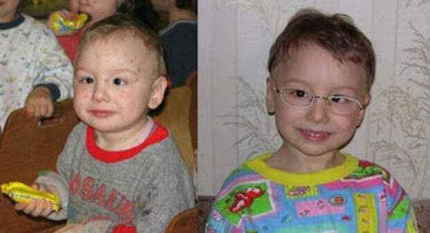 Дети из детдома, которые обрели семью: до и после