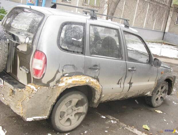 Амбициозный проект кузовного тюнинга Chevrolet Niva