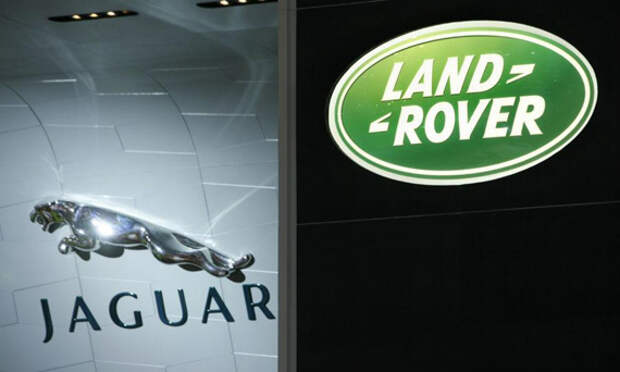 Логотип JLR (Jaguar Land Rover / Ягуар Лендровер)
