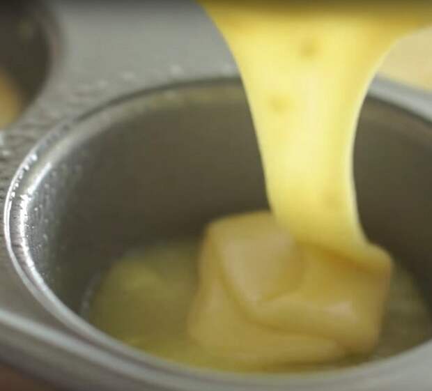 приготовление маффинов с ананасом