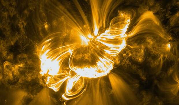 Мощная вспышка класса X произошла на Солнце