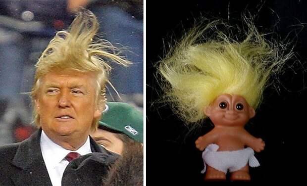 15 вещей, похожих на Дональда Трампа 