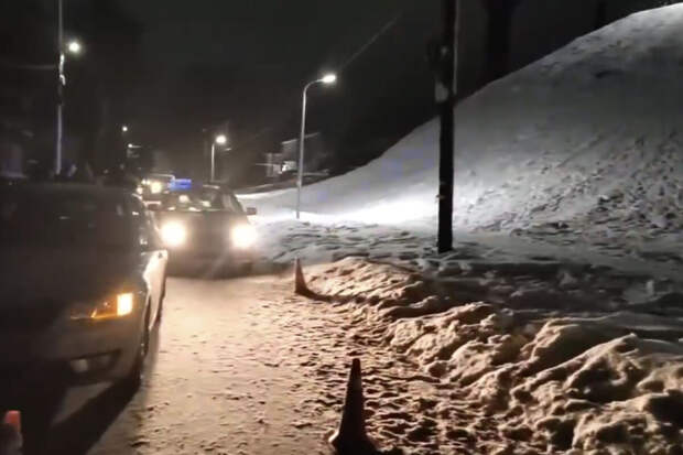 В Богородске мальчик на тюбинге скатился с горки прямо под колеса машины