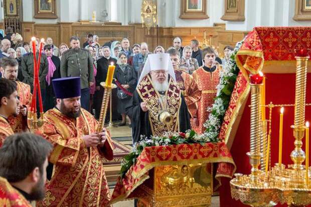 Собор Радонежских святых икона