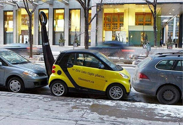 Креативная реклама smart (2)