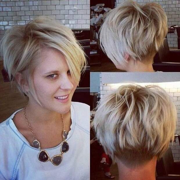 short funky hairstyles for round faces for teens