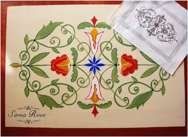 Как расписать мебель акриловыми красками - Сам себе мастер - 22 октября ...