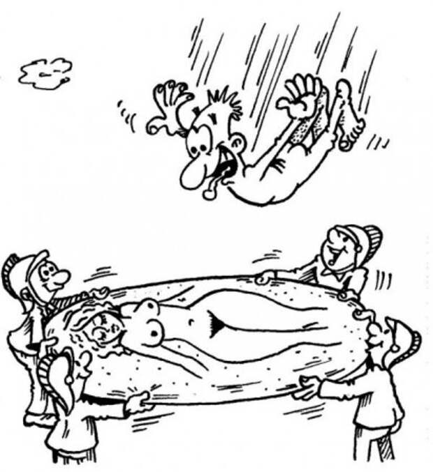 Карикатуры: Черный юмор