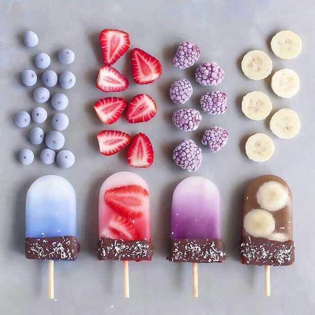 Vegan Colorful Food Arrangements