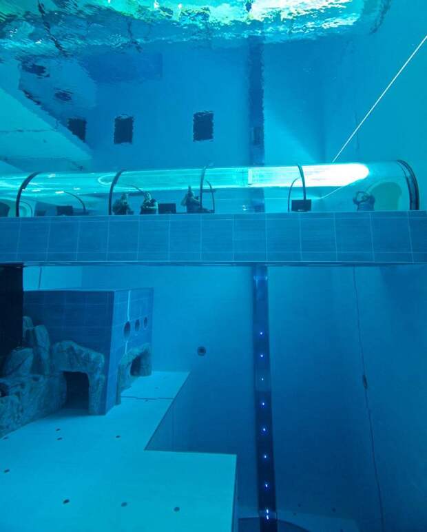 Самый глубокий бассейн мира Y-40 Y-40, бассейн, мира