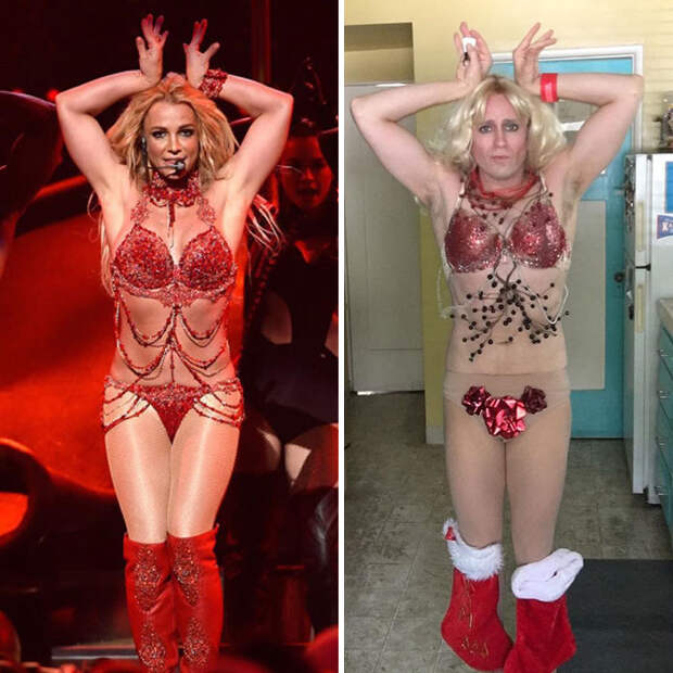 Tom Lenk As Britney Spears