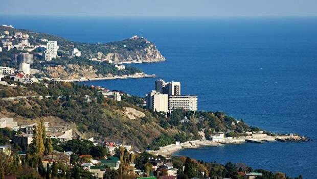 Южный берег Крыма. Архивное фото Южный берег Крыма. Архивное фото