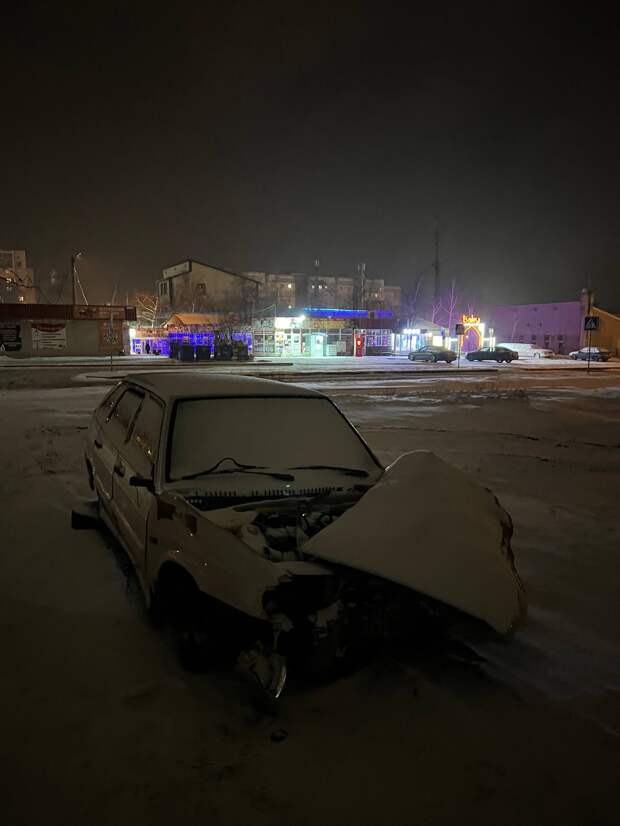 Брошенное авто на Текстильщике
