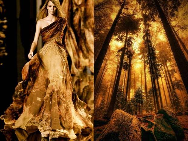 Волшебный лес в проекте Fashion & Nature.